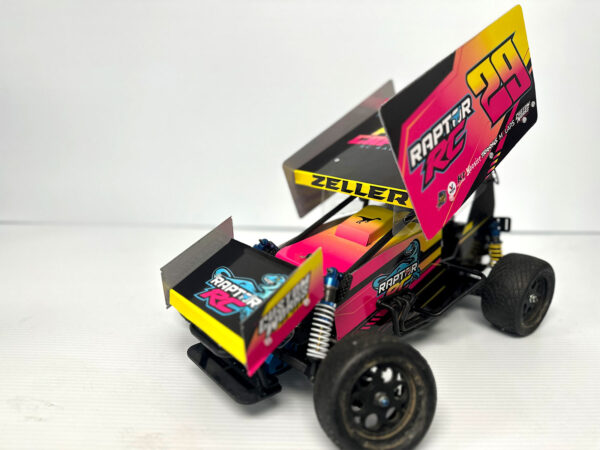 Raptor RC Custom Sprint Car Wraps and Racing Products