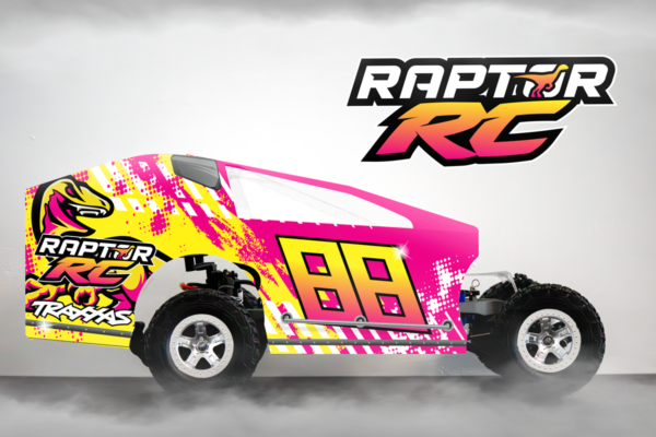 Raptor RC custom rc car wraps mudboss