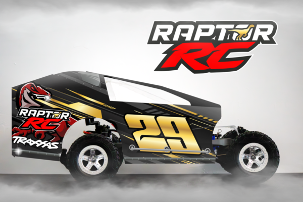 Raptor RC custom rc car wraps mudboss